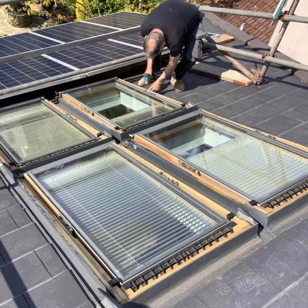 Flat Roof Installation Windows