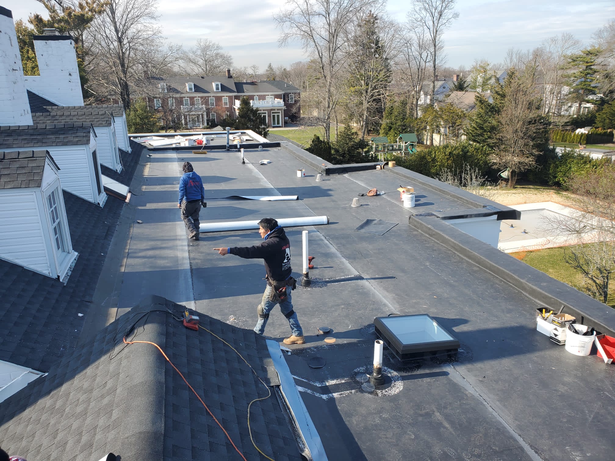 Roof leak repair